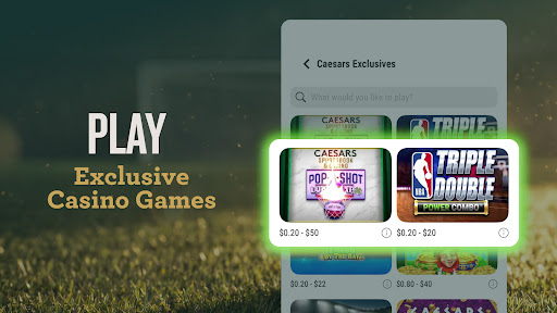 Caesars Sportsbook & Casino screenshot