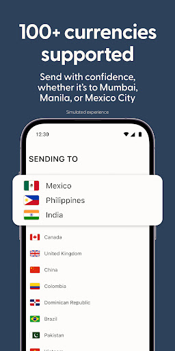 Remitly: Transfer money abroad screenshot