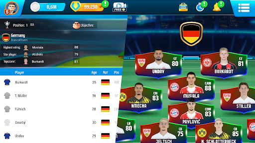 OSM 25/26 Soccer Manager Game screenshot
