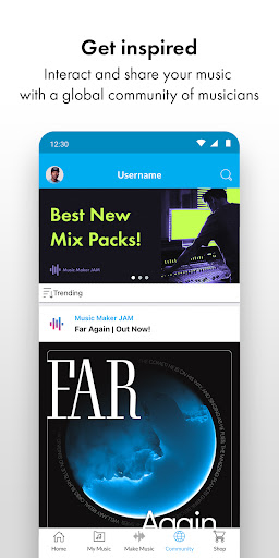 Music Maker JAM: Beatmaker app screenshot
