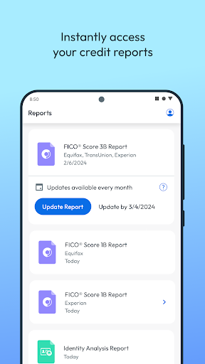 myFICO - Credit Score Tracking screenshot