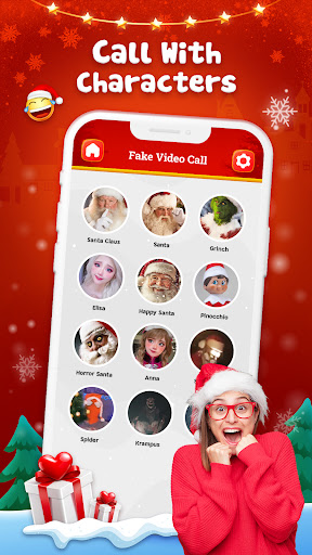 Merry prank dial: Call & text screenshot