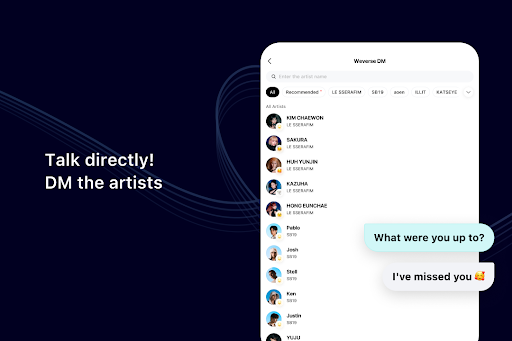 Weverse: Connect with Artists screenshot