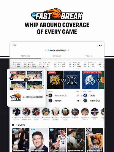 NCAA March Madness Live screenshot