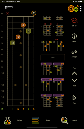 Oolimo Guitar Chords screenshot