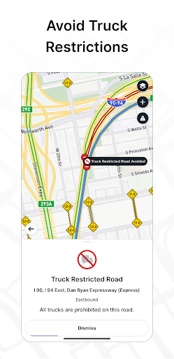 TruckMap - Truck GPS Routes screenshot