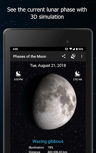 Phases of the Moon screenshot
