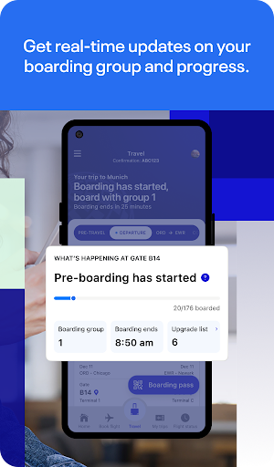 United Airlines screenshot