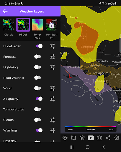 MyRadar Weather Radar Pro screenshot