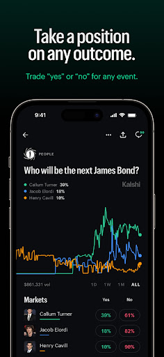 Kalshi: Trade News & Sports screenshot