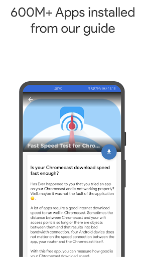 Apps for Chromecast & TV screenshot
