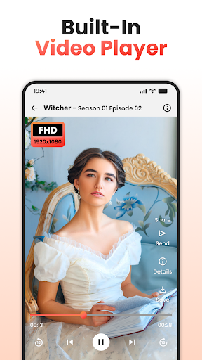 Video Downloader and 4k Player screenshot