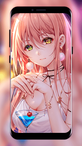 Live Glitter Girly Wallpaper screenshot