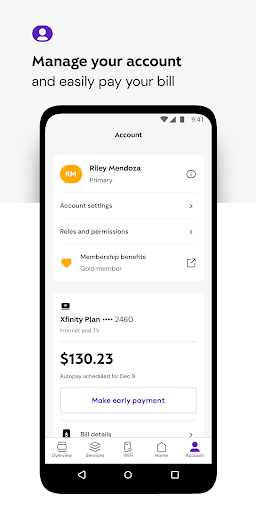Xfinity screenshot