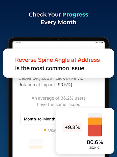 GolfFix AI Golf Swing Analyzer screenshot