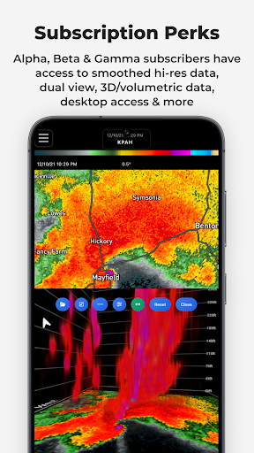 RadarOmega: Doppler Radar App screenshot