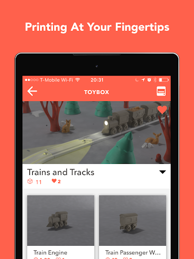 Toybox - 3D Print your toys! screenshot
