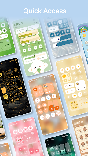 Quick Control Widgets, Themes screenshot