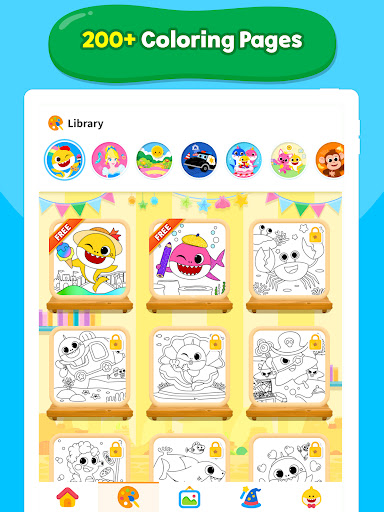 Baby Shark Coloring Book: Kids screenshot