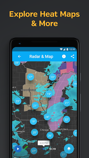 Weather data & microclimate :  screenshot
