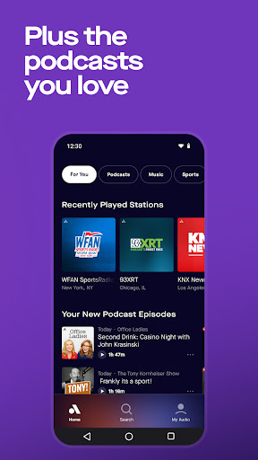 Audacy: Radio & Sports Talk screenshot