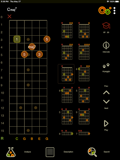 Oolimo Guitar Chords screenshot