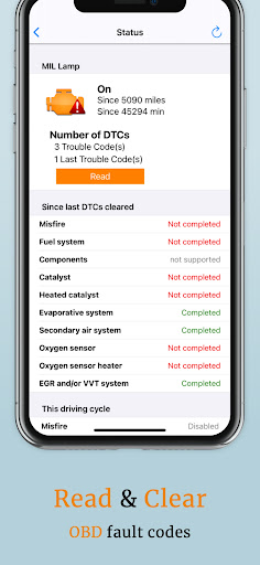 OBD2 Car Scanner - EOBD Facile screenshot