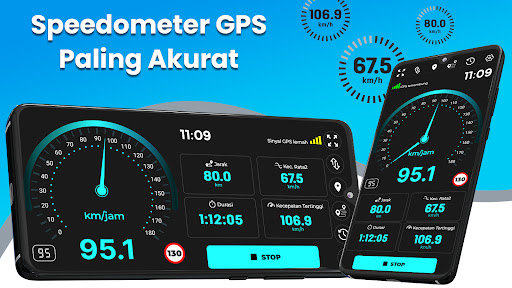 GPS Speedometer Odometer & HUD screenshot
