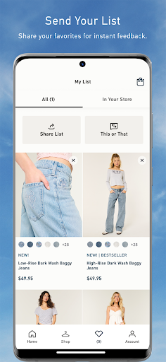 Hollister Co. screenshot