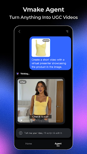 Vmake: UGC Video Editor screenshot