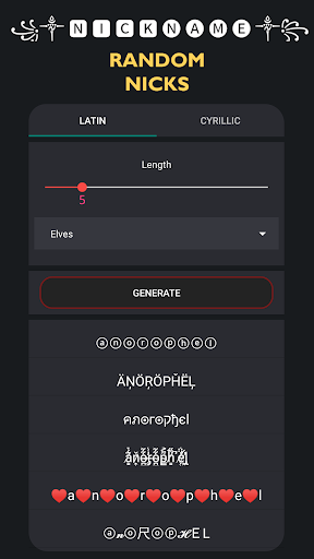 Crosshair & Nickname Generator screenshot