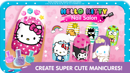 Hello Kitty Nail Salon screenshot