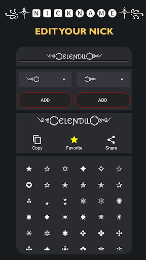 Crosshair & Nickname Generator screenshot