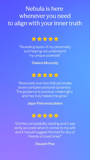 Nebula: Spiritual Guidance screenshot