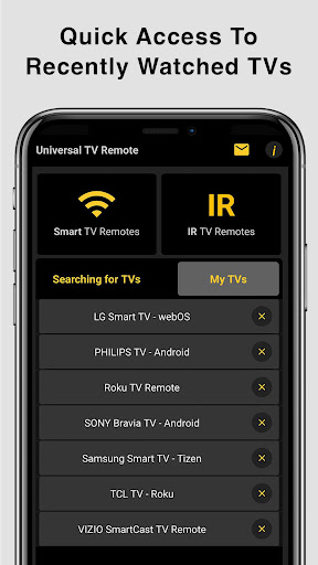 Universal TV Remote Control screenshot