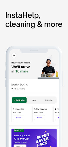 Urban Company: InstaHelp &more screenshot