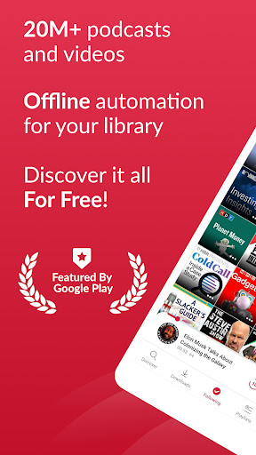 Offline Podcast App: Player FM screenshot