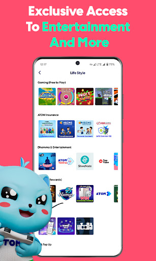 ATOM Store, Myanmar screenshot