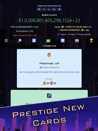 Idle Trillionaire: Money Game screenshot