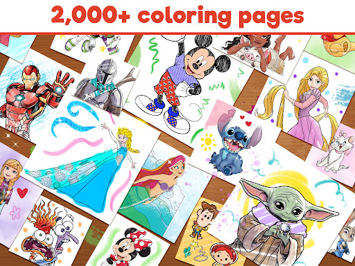 Disney Coloring World screenshot