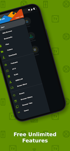 Cast to TV+ Chromecast Roku TV screenshot