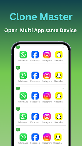 Clone Master- Multi Dual Space screenshot