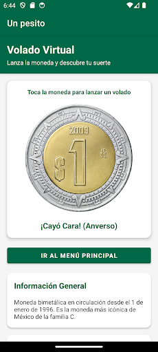 1 Peso 2025 screenshot