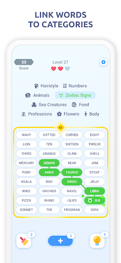 Associations Word Connections screenshot