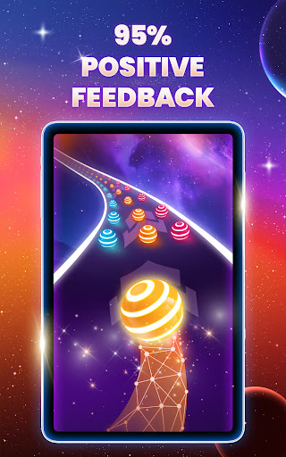 Dancing Road Color Balls Match screenshot