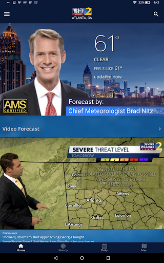 WSB-TV Weather screenshot