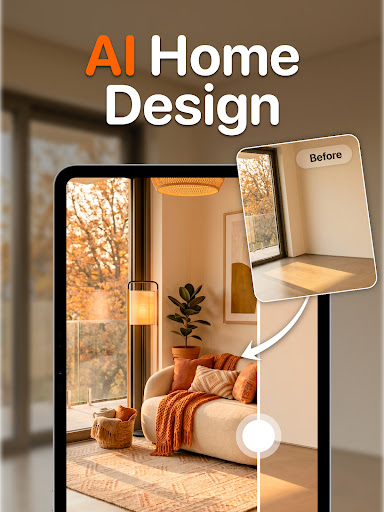 SnapHome: AI Interior Design screenshot