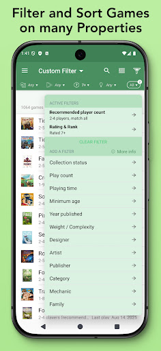 Board Game Stats screenshot