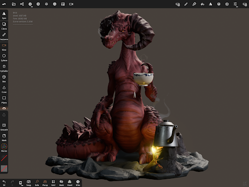 Nomad Sculpt screenshot