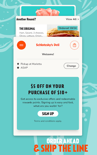 Schlotzsky's Deli screenshot